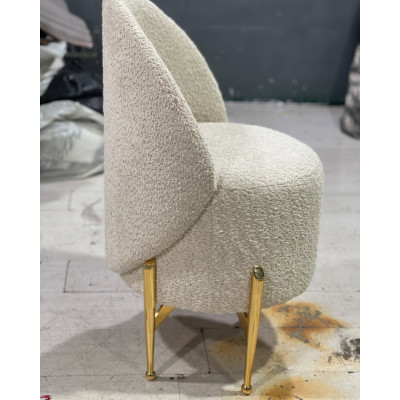 Chaise Fauteuil de luxe avec dossier Minimaliste pour coiffeuse-salle d`attente - salon -