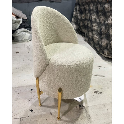 Chaise Fauteuil de luxe avec dossier Minimaliste pour coiffeuse-salle d`attente - salon -