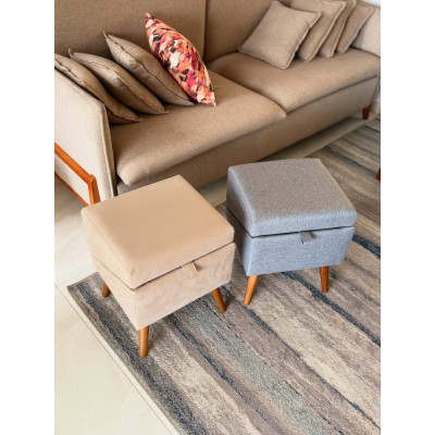 Tabouret en beige avec rampe pour animaux (rampe de canapé) Tabouret en beige avec rampe pour animaux (rampe de canapé)